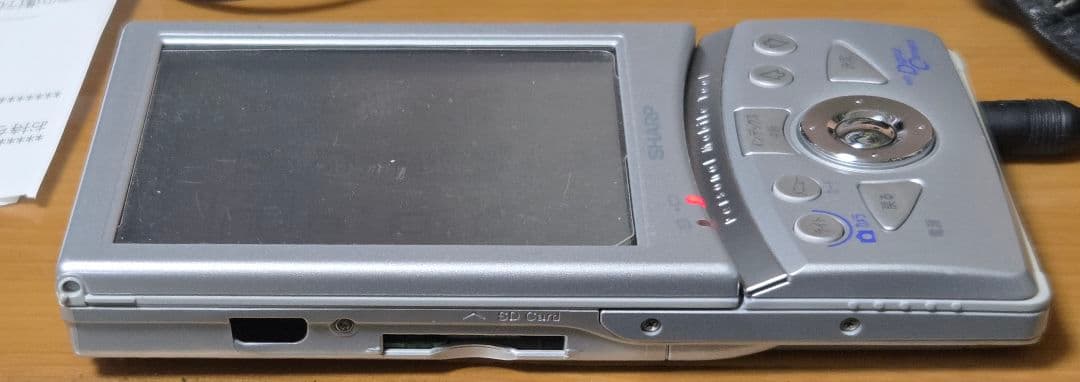 完動品 Zaurus MI-E25DC＋液晶保護フィルム＋PC通信ケーブル - メルカリ