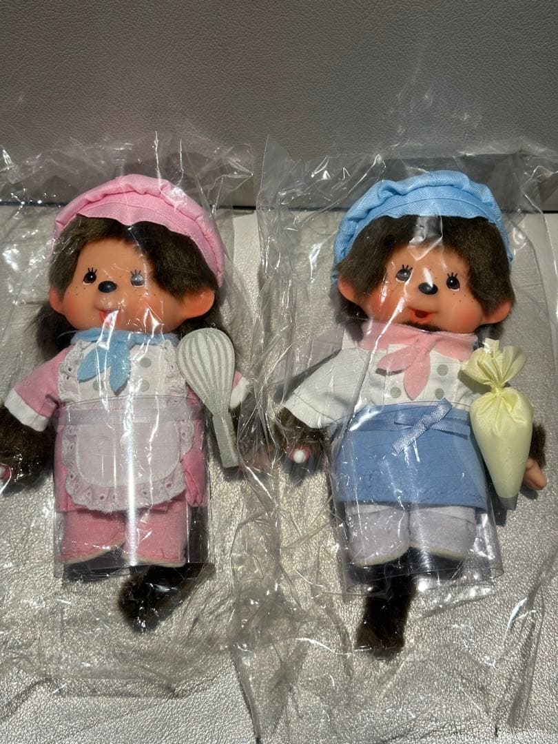 【東京駅限定】 パティスリー モンチッチ 男の子 女の子 2体 セット