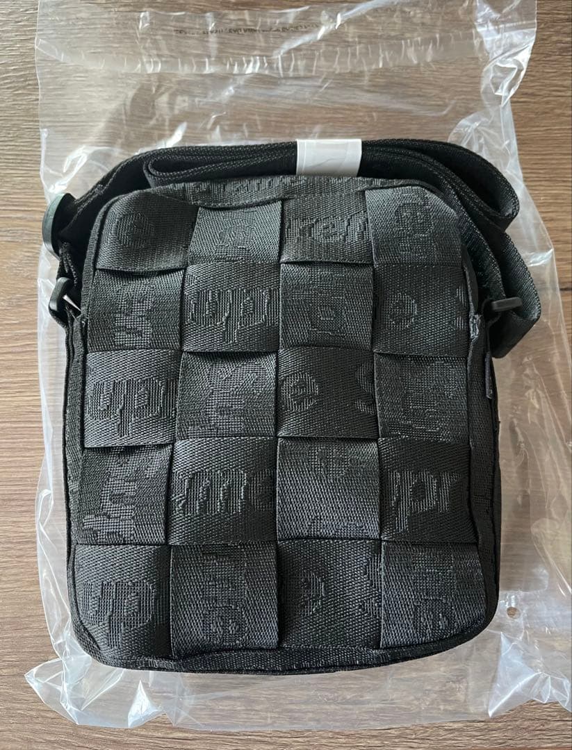 バッグ Supreme Woven Shoulder Bag \"Black\"
