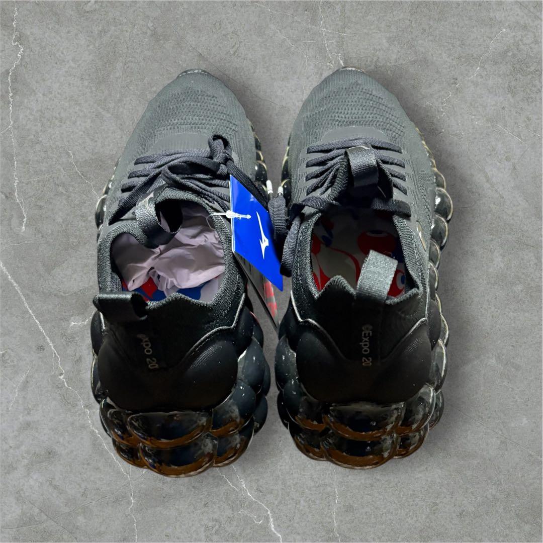 新品】ザ ミズノエナジー EXPO2025 ミャクミャクスニーカー 黒27cm