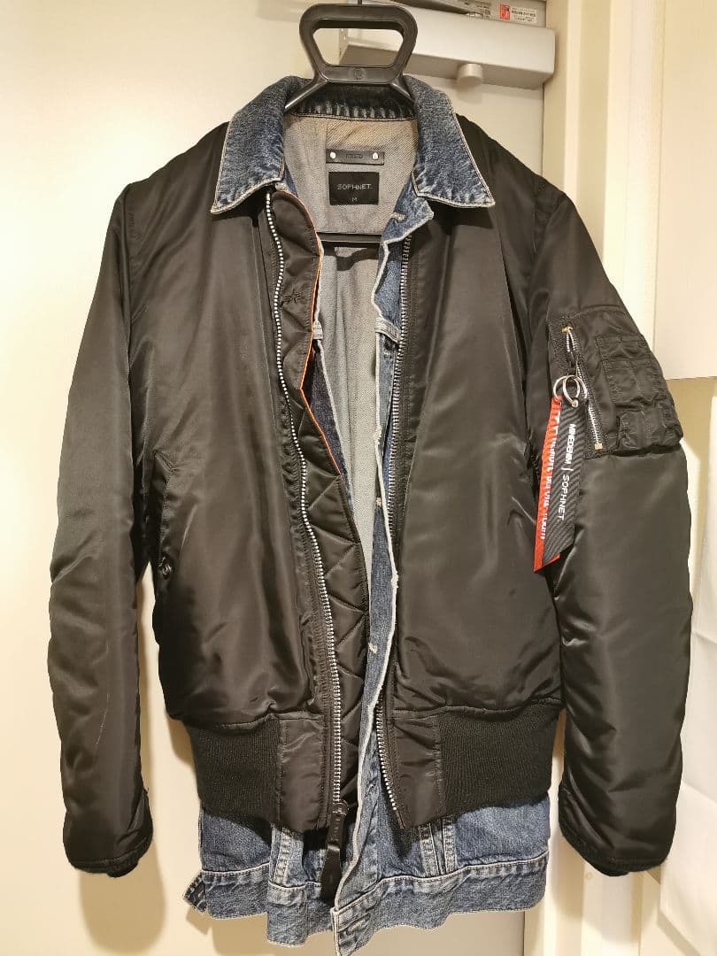 Alpha sophnet MINEDENIM MA_1 アルファ ソフネット - メルカリ