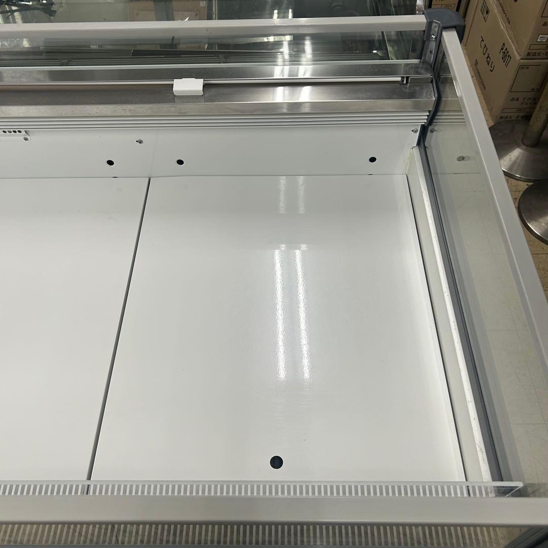 5799【程度良好】2019年製 中野冷機☆平型オープン冷蔵ショーケース