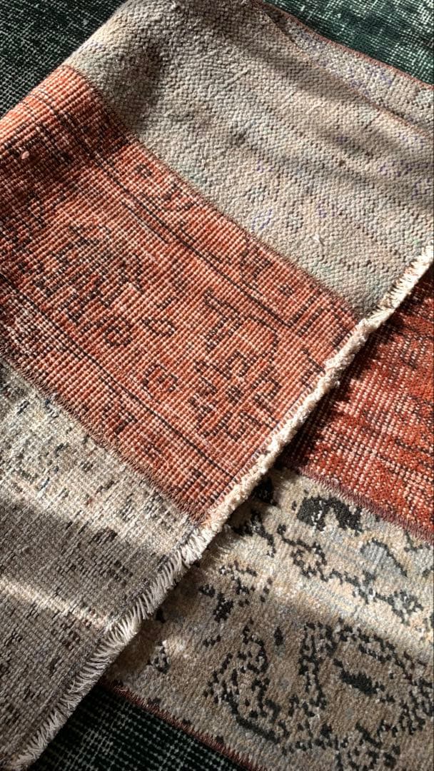 63×102 \"Patchwork” ViNTAGE TURKiSH RUG