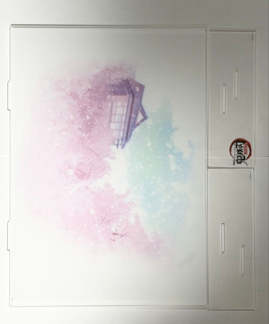 c106 鬼滅の刃 A賞 「繋ぐ」 ビッグアクリルスタンドキット しのぶとカナエ