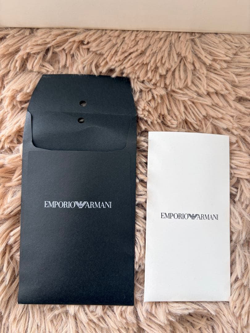 定価3万円 EMPORIO ARMANI レザーパネルレースアップスニーカー黒