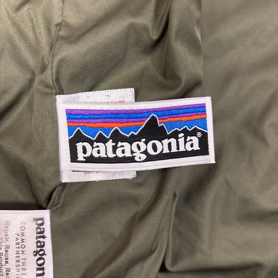 patagonia フリースジャケット クリーム・パープル - メルカリ