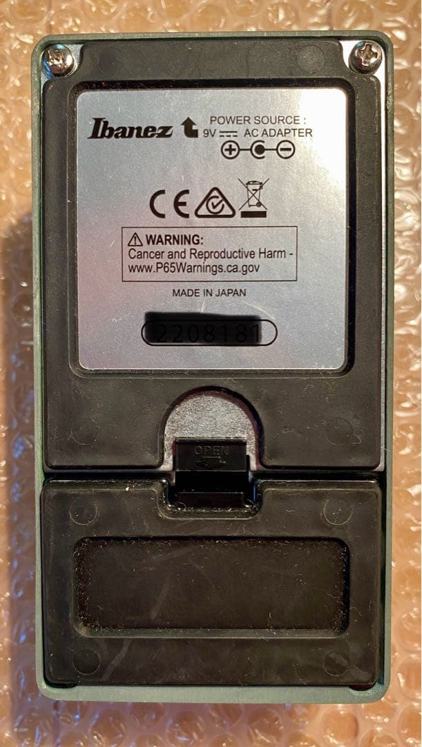 URA◯◯肉薄　Ibanez TS9 三木楽器MOD