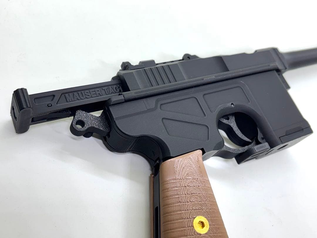 モーゼルC96、マンリッヒャーM1896レプリカモデル セット (機能、金属なし