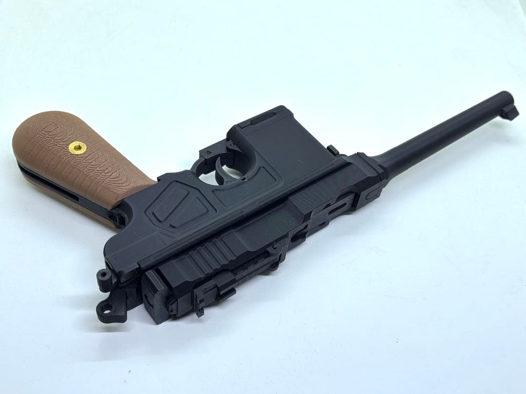 モーゼルC96、マンリッヒャーM1896レプリカモデル セット (機能、金属なし