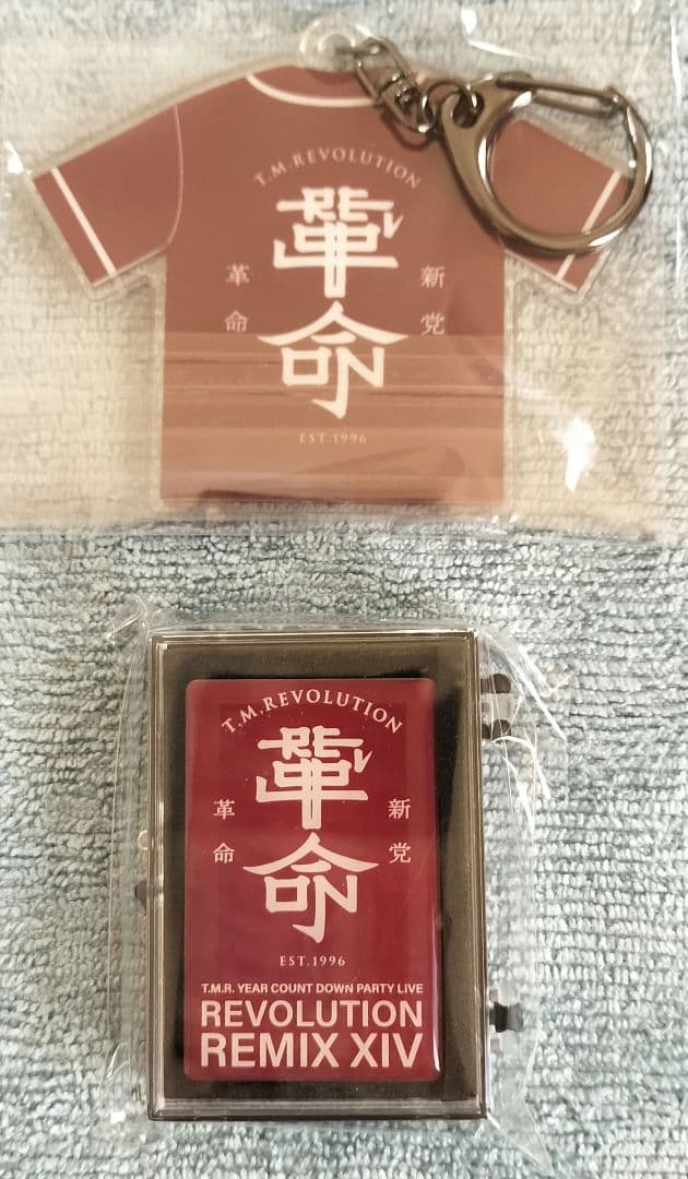 T.M.Revolution イヤカン アップグレード特典 ピンバッジ