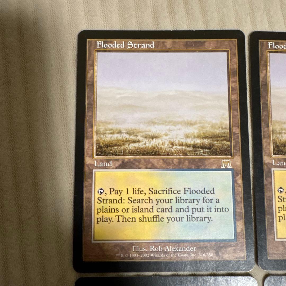 溢れかえる岸辺　英語版4枚セット