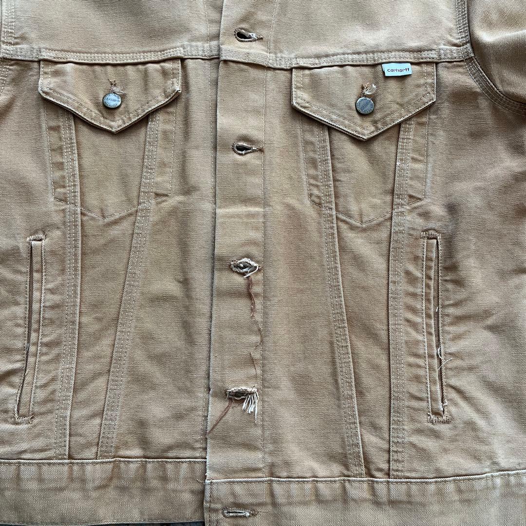80s カーハート ダック地 トラッカージャケット 70505型 100周年