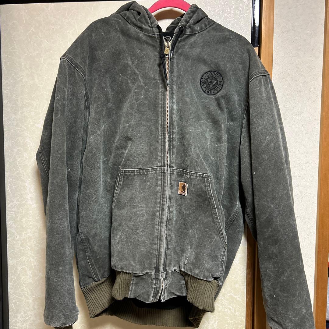 Carhartt アクティブジャケット モスグリーン 鬼フェード - メルカリ