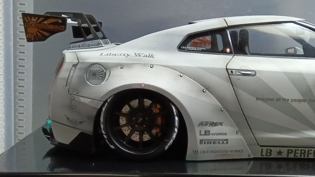 1/24 R35 GT-R 戦闘機カラー LB-WORKS リバティーウォーク - メルカリ