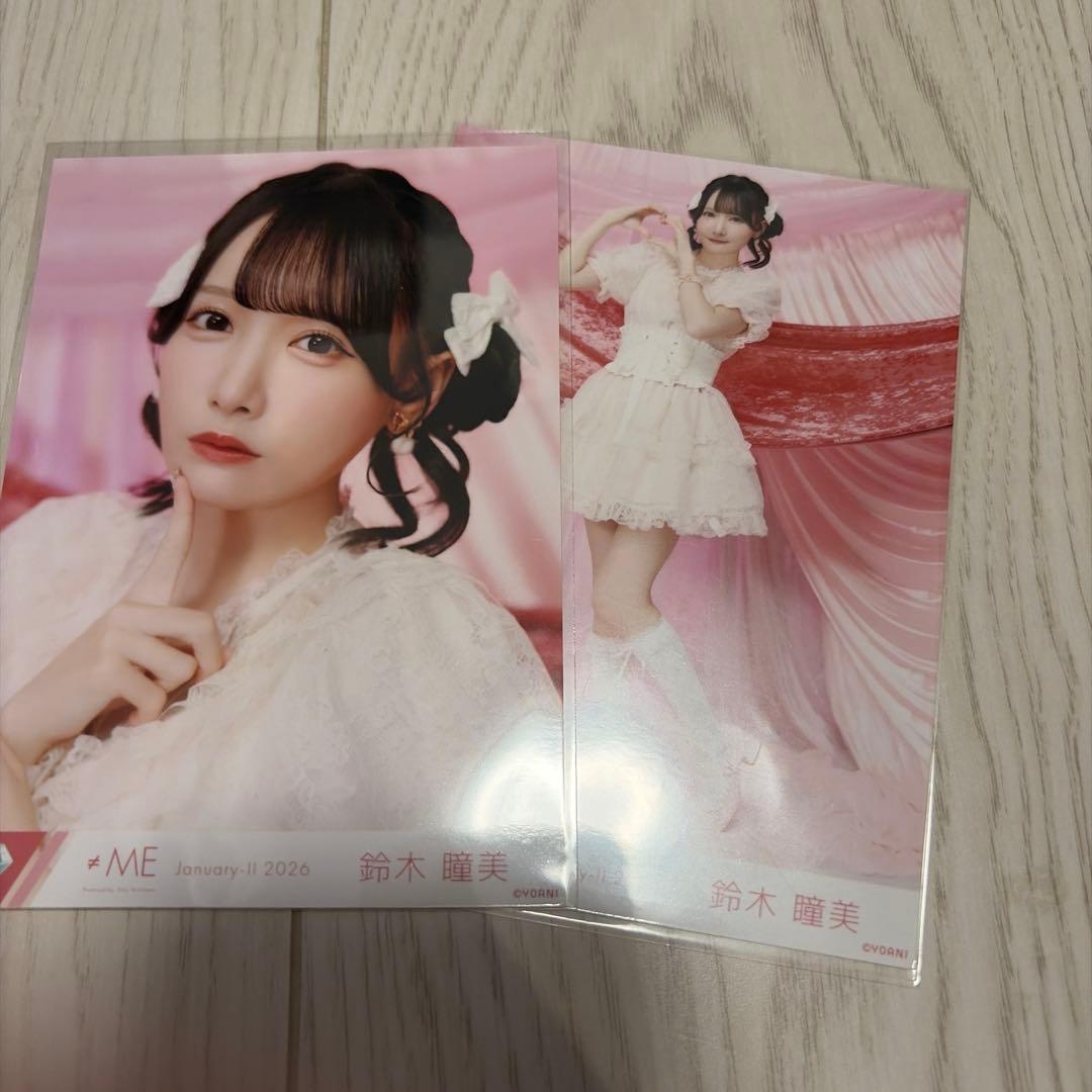 ノイミー 鈴木瞳美 きゅんかわ人生 生写真 セミココンプ - メルカリ