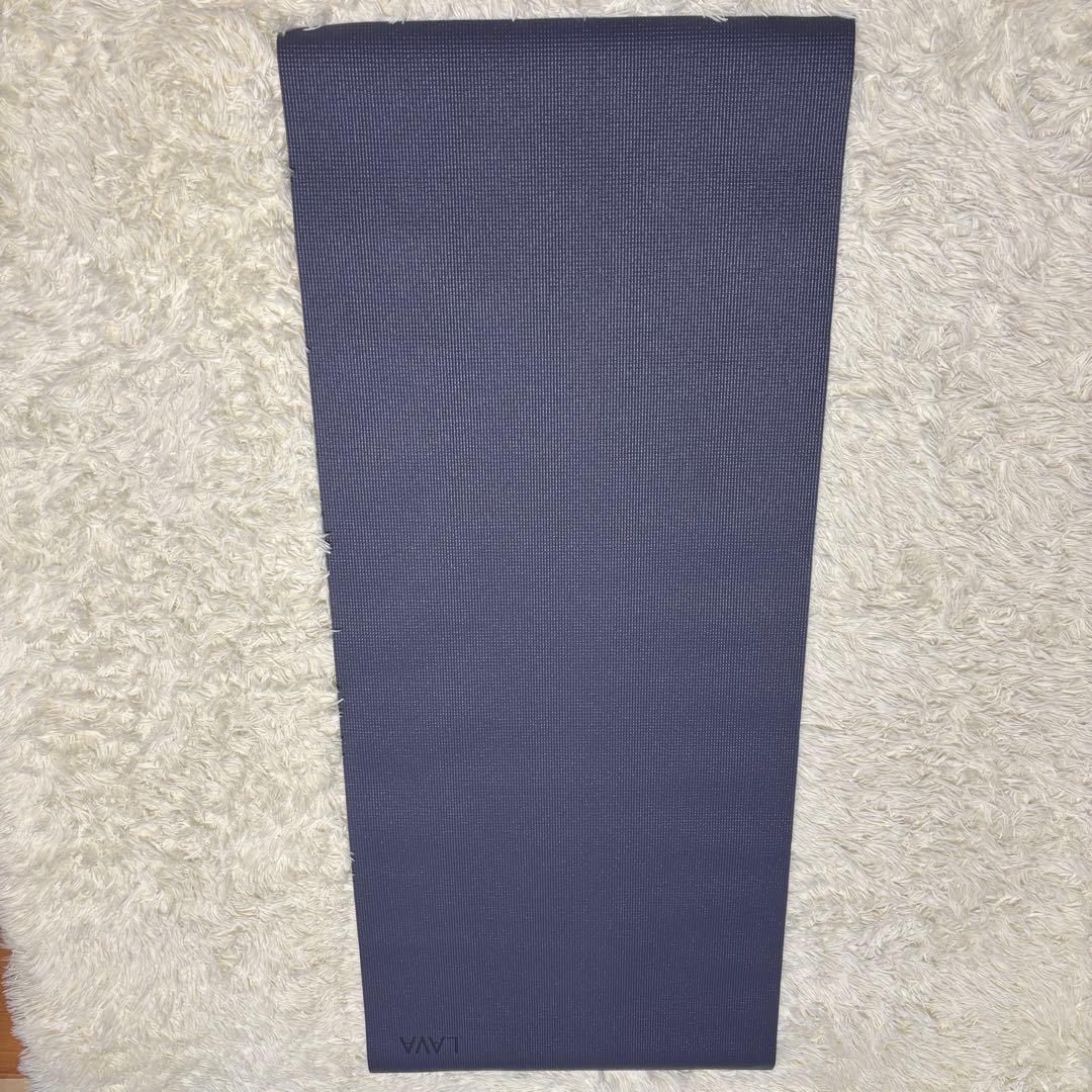 美品】LAVA ヨガマット 3mm ネイビー 145×61cm ホットヨガ - メルカリ