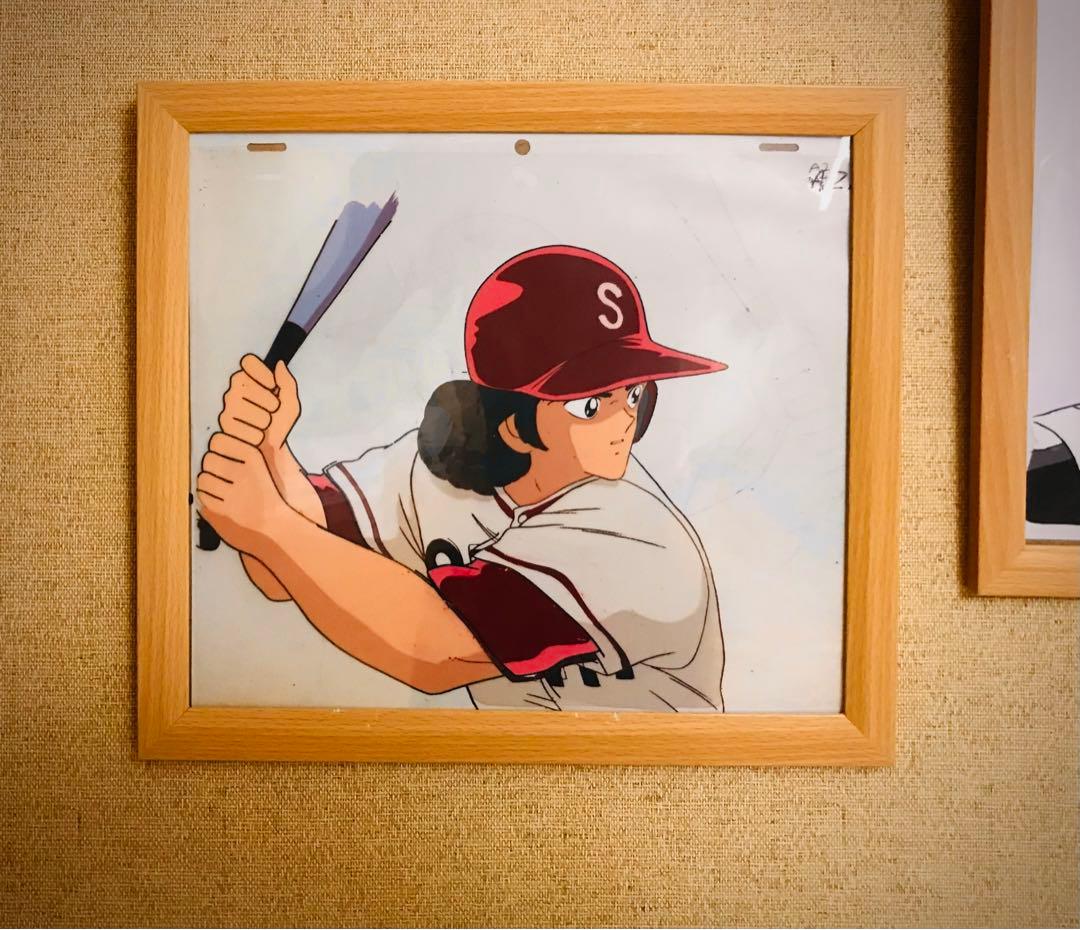 タッチ　セル画　上杉達也　新田明男　あだち充