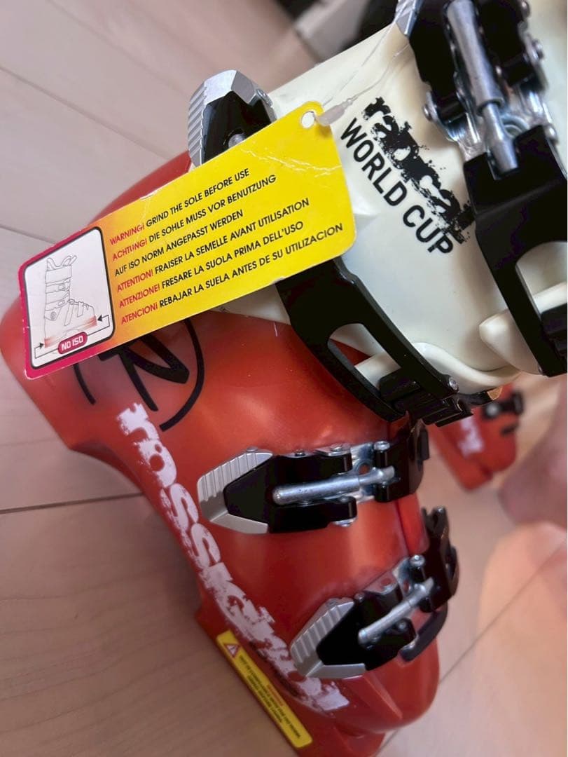 【未使用•長期保管品】ROSSIGNOL WORLD CUP 22.5cm