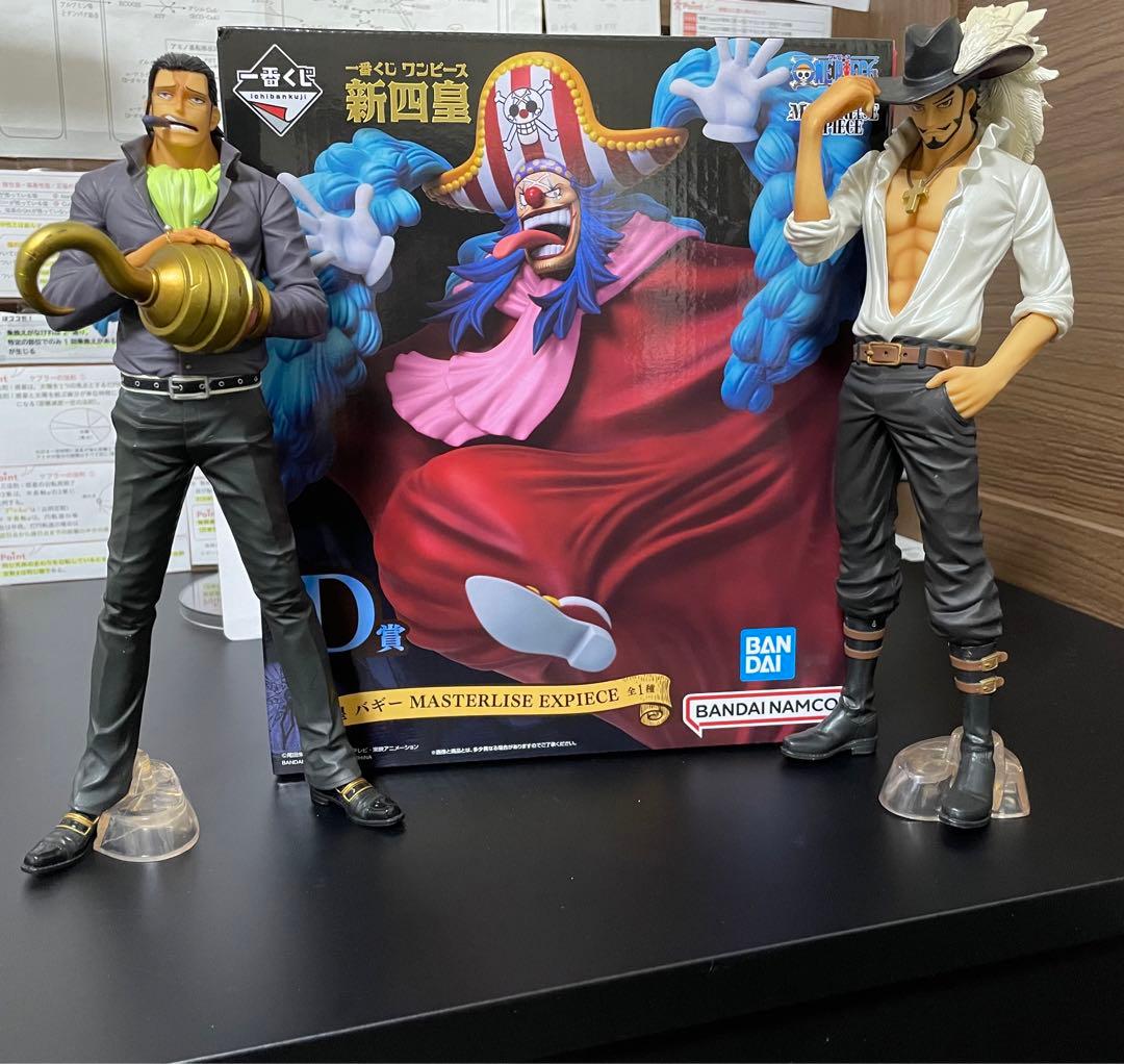 ワンピースミホ・クロコダイル・バギーガレージキットフィギュア完成品
