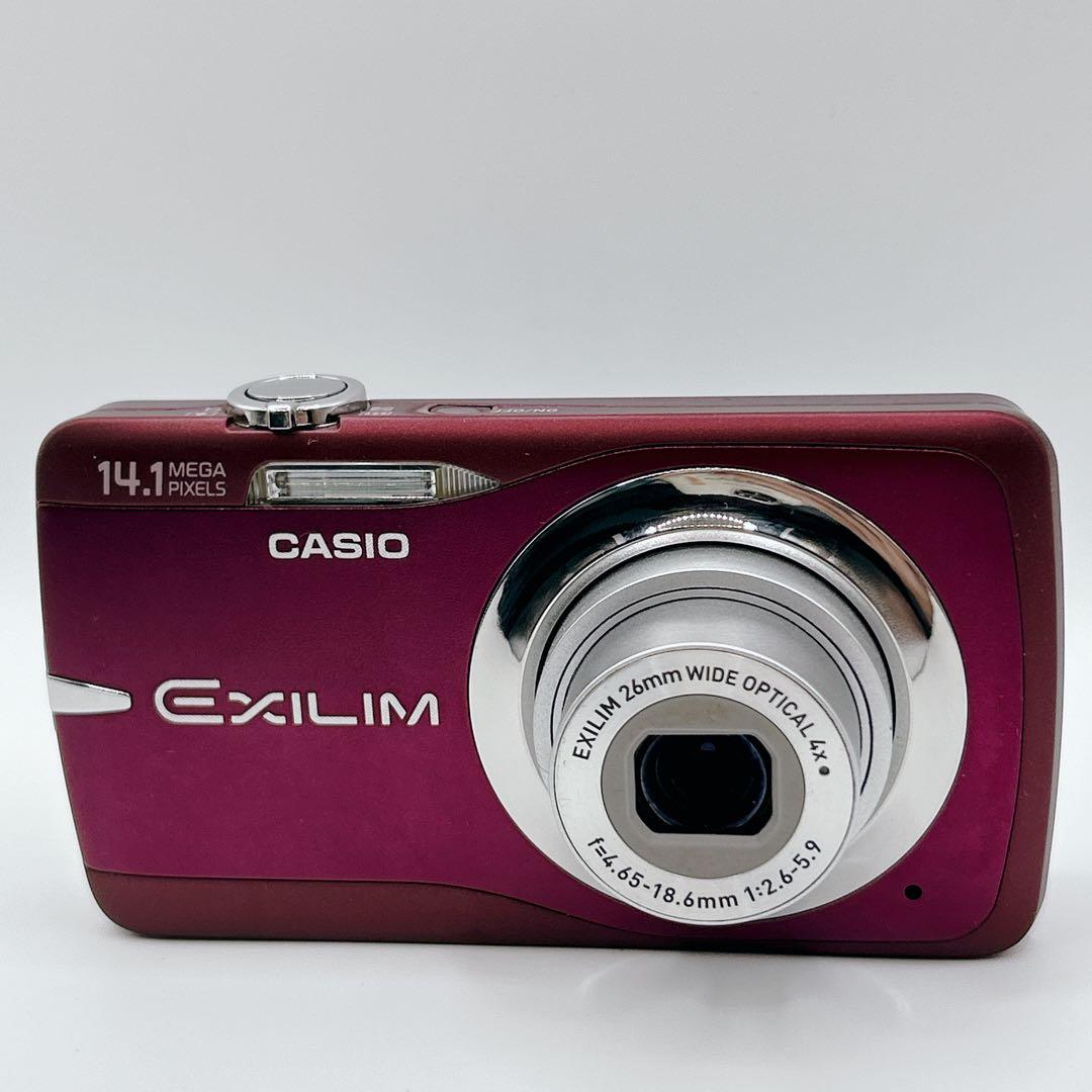 CASIO カシオ EX-Z550 コンデジ デジタルカメラ デジカメ レッド