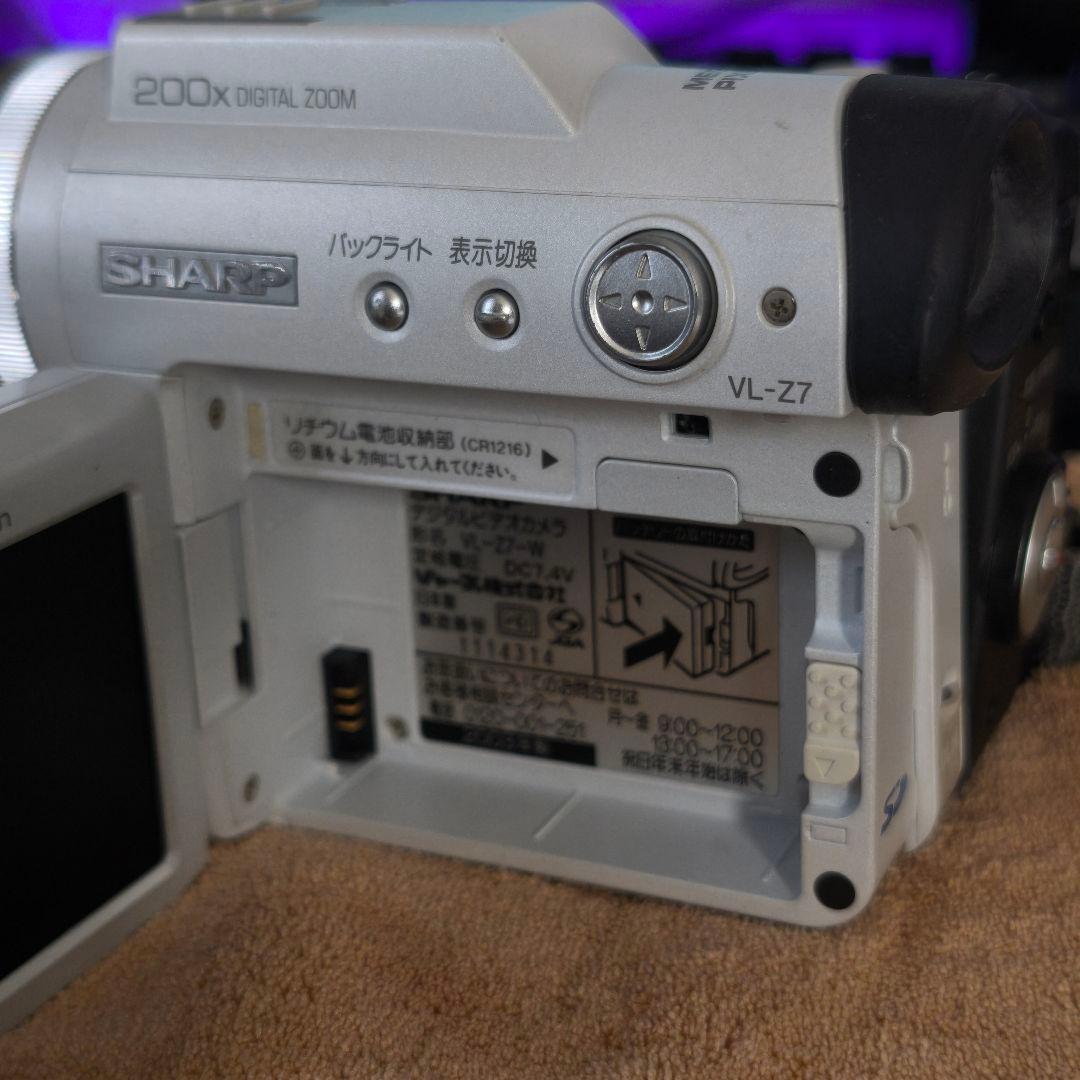 ViewcamZ VL-Z7 SHARP ビデオカメラ - メルカリ