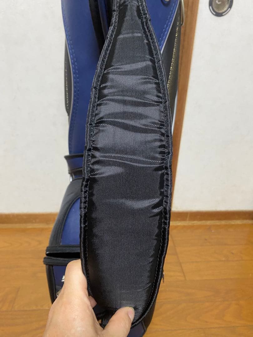 BRIDGESTONE キャディバッグ 青黒 - メルカリ