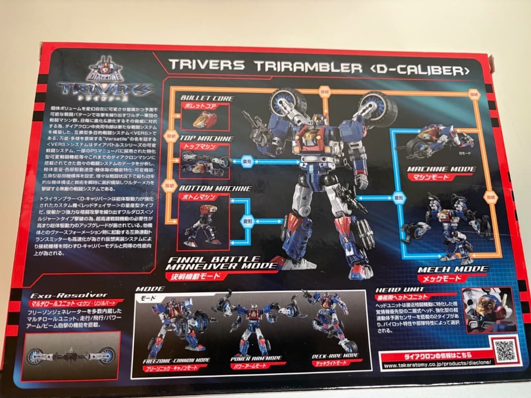 ダイアクロン DA-74 トライヴァース トライランブラー〈Dキャリバー〉欠品有