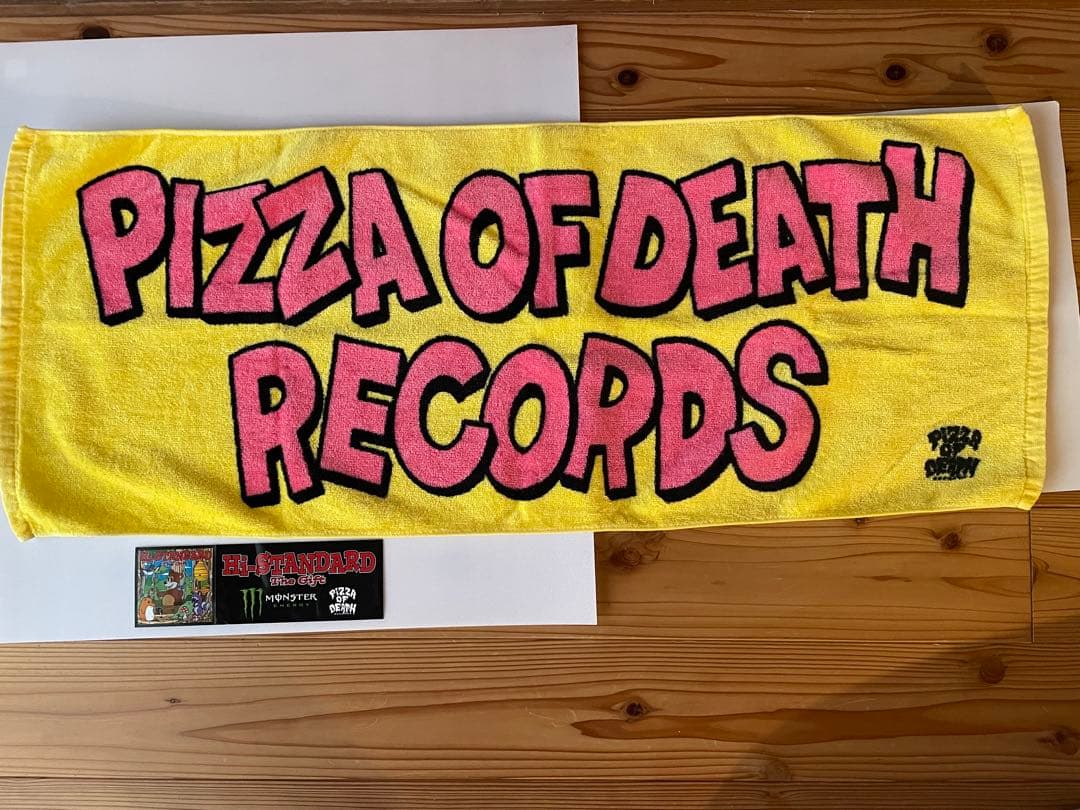 PIZZA OF DEATH ピザオブデス タオル ハイスタ 横山健 - メルカリ