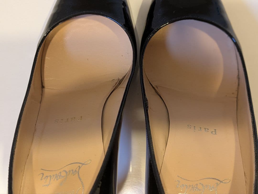 お値下げ！クリスチャンルブタン SINPLE PUMP 85 PATENT - メルカリ