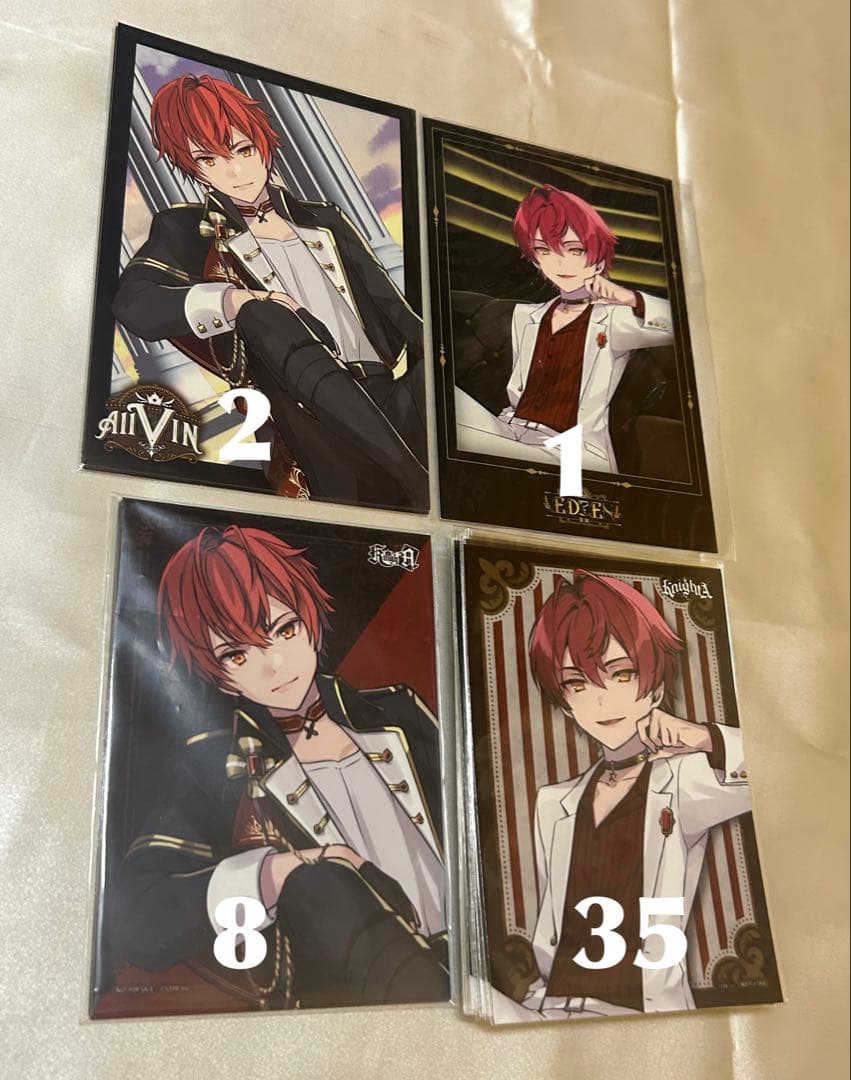 KnightA 騎士A ばぁうくん ブロマイド セット - メルカリ