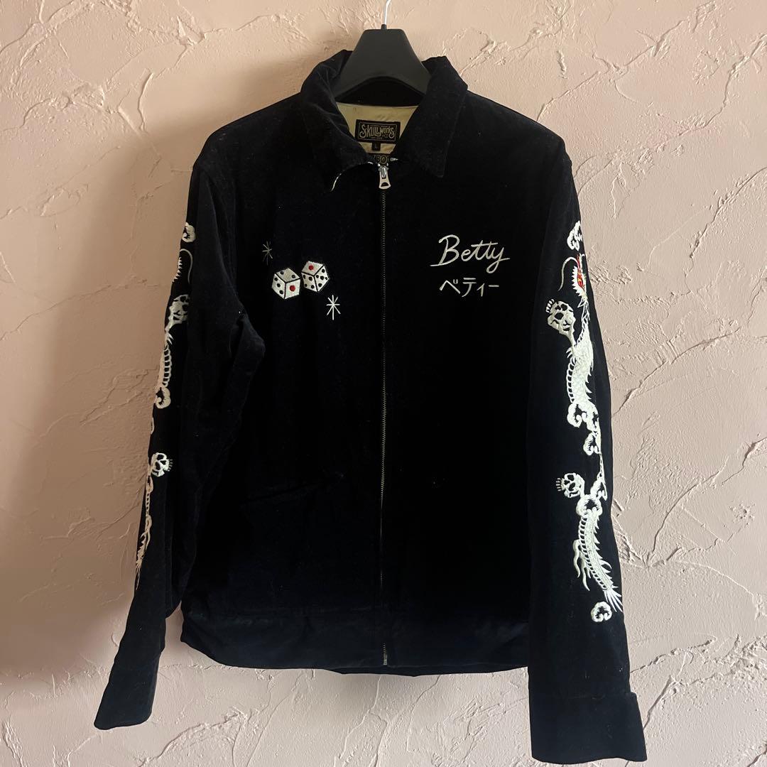 Skull Works ベティ・ブープ スカジャン L