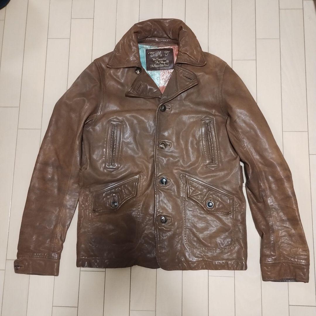 今期売切！TMT 馬革バンダナバイカーレザージャケットHORSELEATHER Y'2 LEATHER ワイツーレザー HVR-42 HV HORSE SINGLE RIDERS シングル