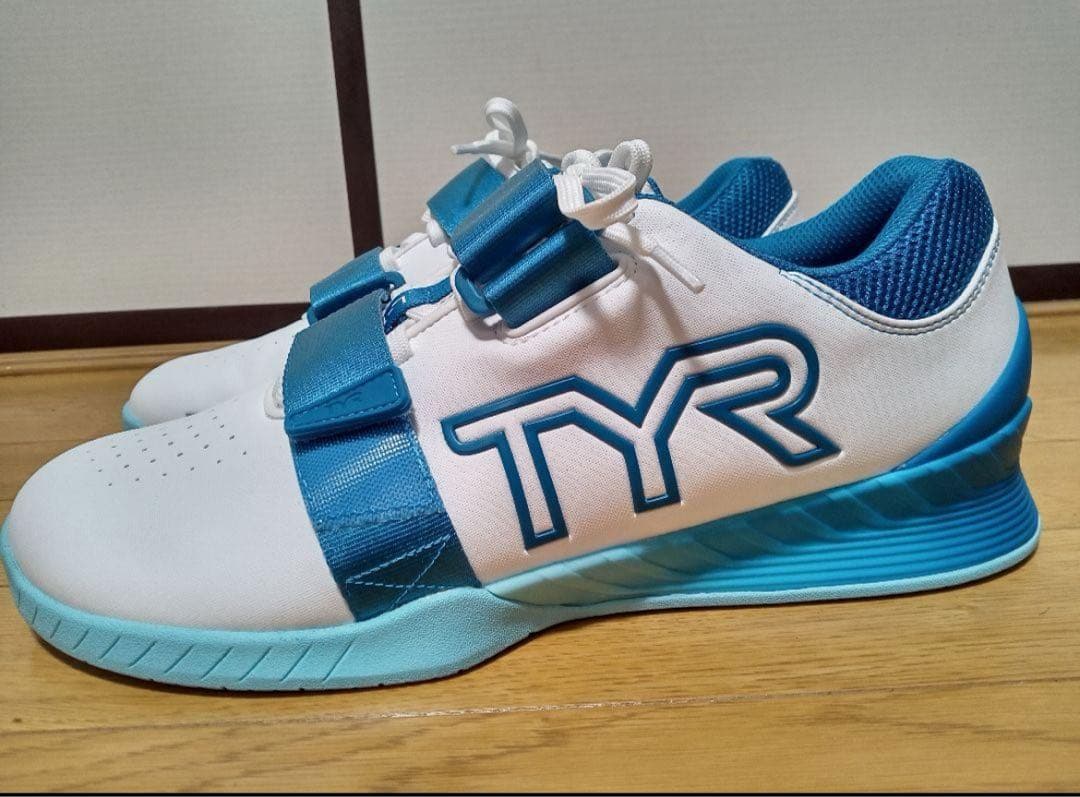 TYR スクワットシューズ　ターコイズ　リフティングシューズ　26.5cm
