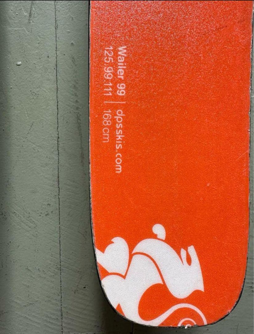 dps ski Wailer 99 168cm オレンジ - メルカリ