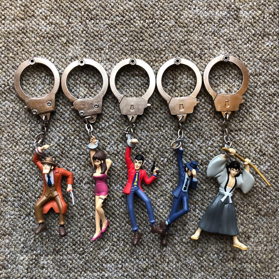 ルパン三世 手錠型キーホルダー 5体セット - メルカリ