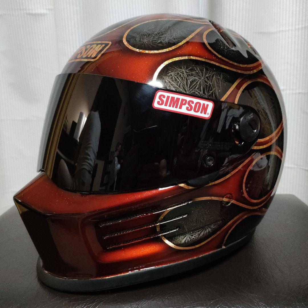 週末割 SIMPSON シンプソン ヘルメット バンディット プロ カスタム