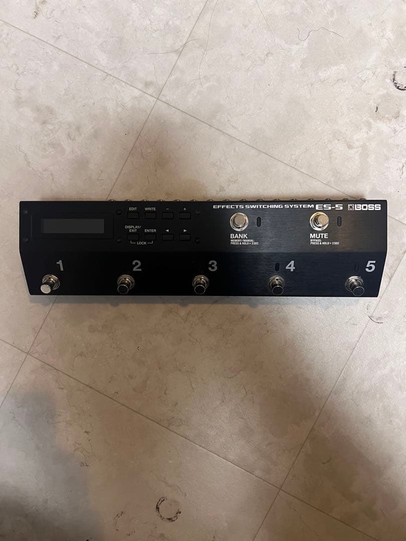 BOSS ES-5 プログラマブル スイッチャー 純正アダプター エフェクター BOSS『ES-5』スイッチャー – Haluna Guitar Studio