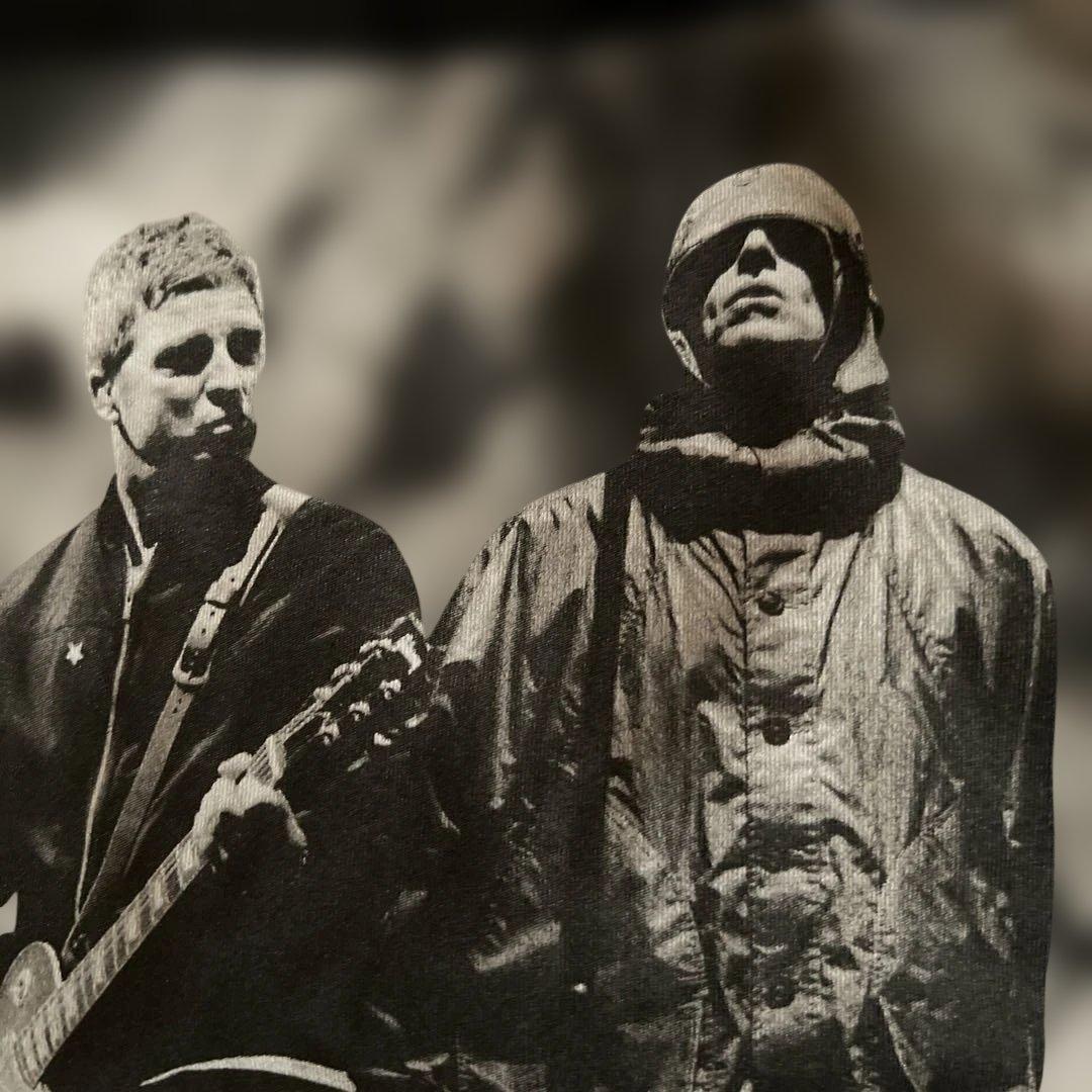 OASIS オアシスLive PhotoT-Shirt Black L Tシャツ