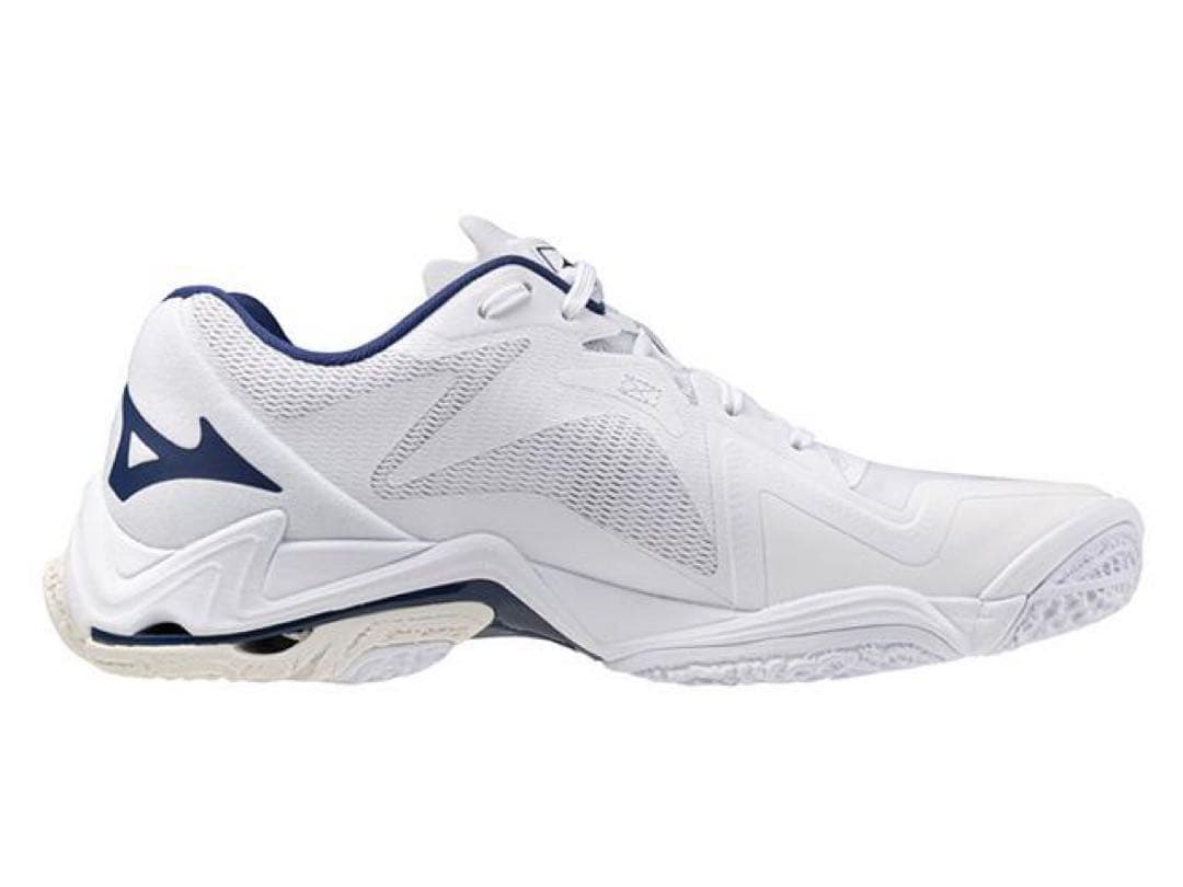 新品 ミズノ ウェーブライトニングZ8 ホワイト/ネイビー 26.0cm