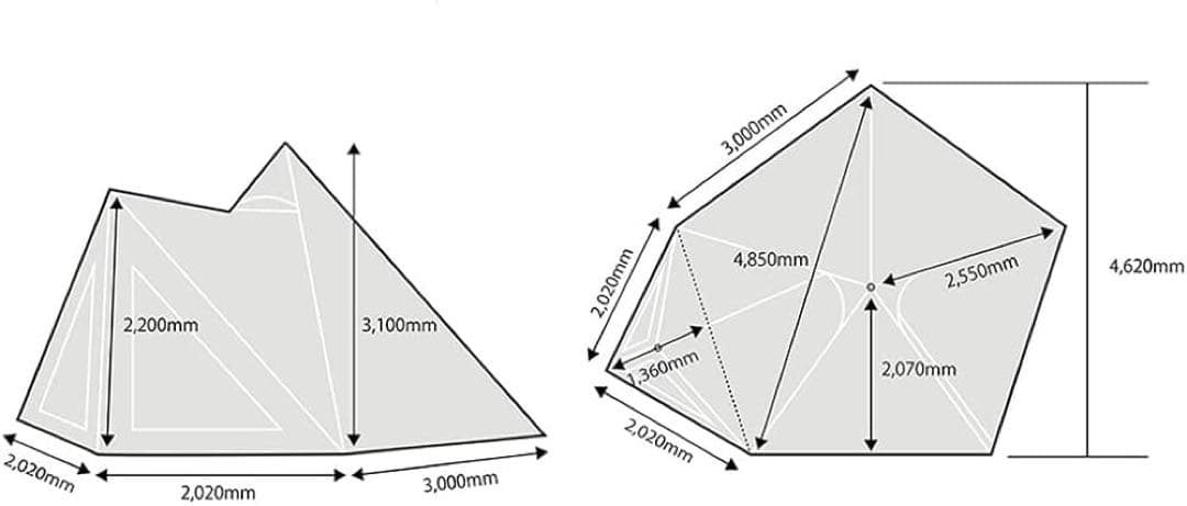 《美品》テンマクデザイン サーカスTC コンフォート MID