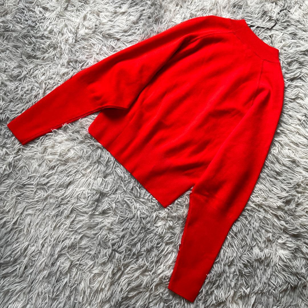 専用 未使用級 CABaN コットンカシミヤ ハイネック ニット ラグラン