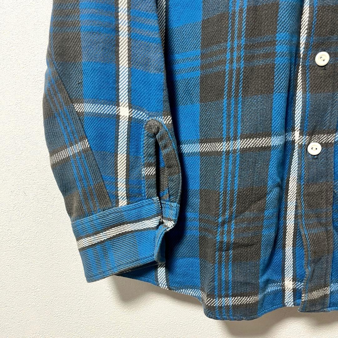 70's 《ELY / エリー》Heavy flannel shirt