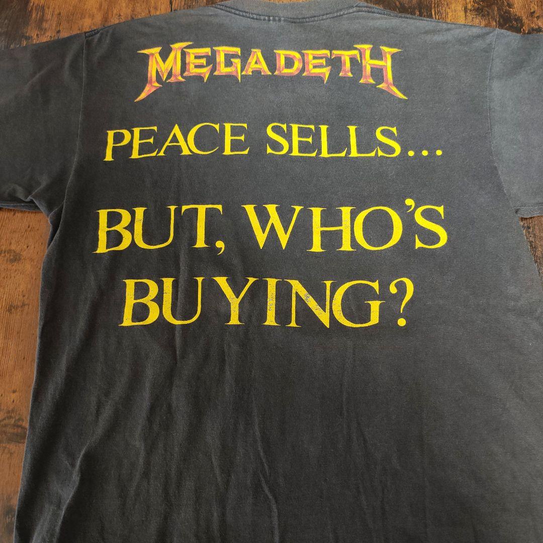 MEGADETH “PEACE SELLS...” Tシャツ 1990年製