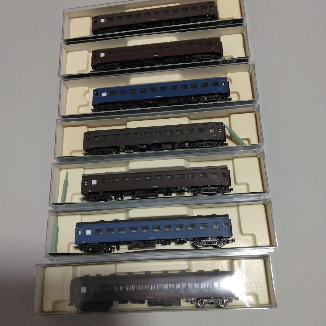 KATO 　オハ35系　Nゲージ 鉄道模型セット 7点