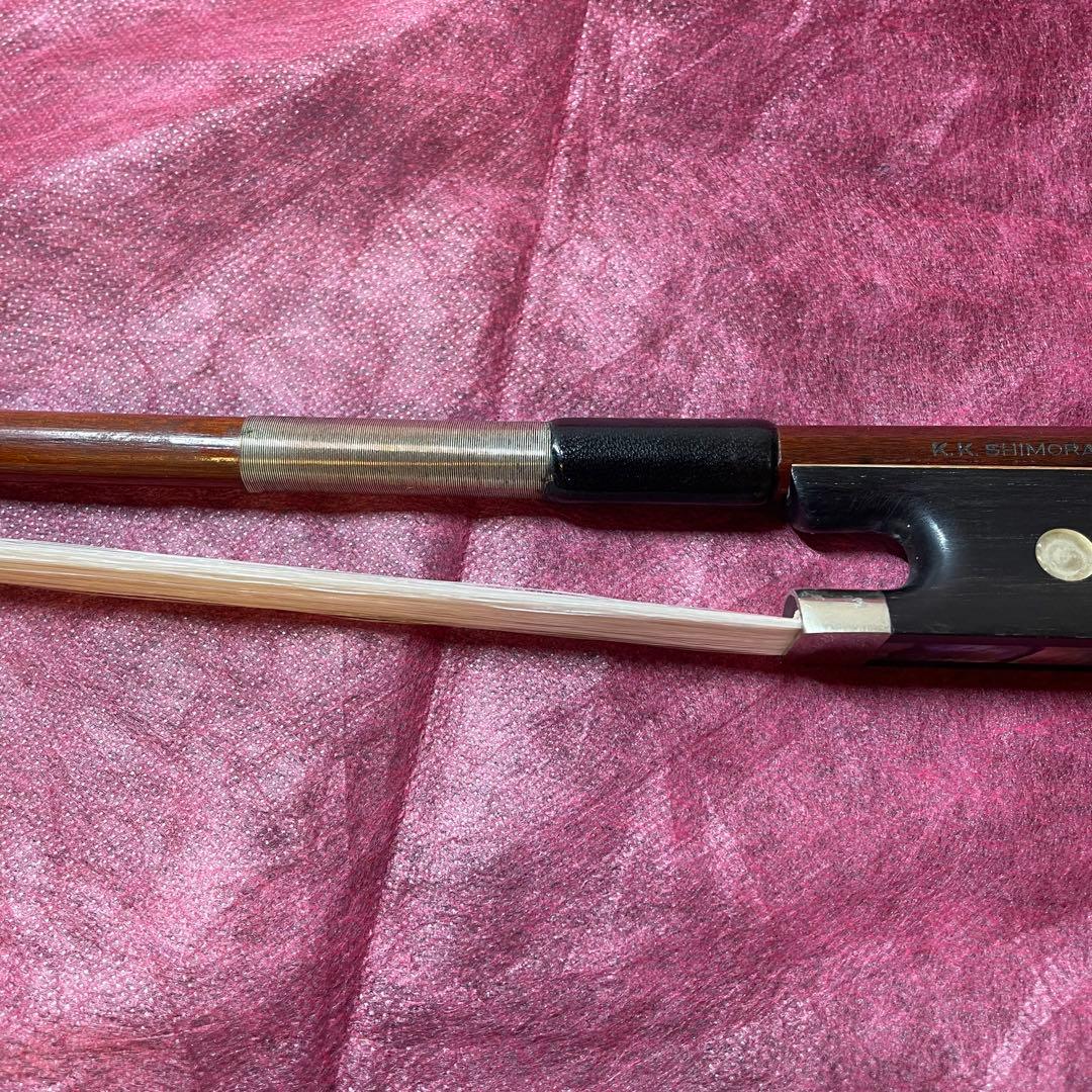 チェロ弓 K.K.SHIMORA ドイツ製 4/4