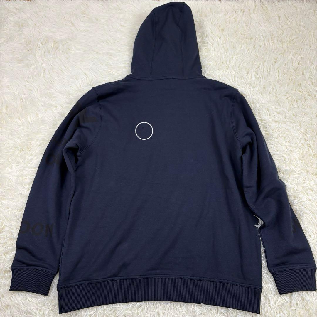 現行 新品 バーバリー ホースフェリー プルオーバーパーカー ネイビー