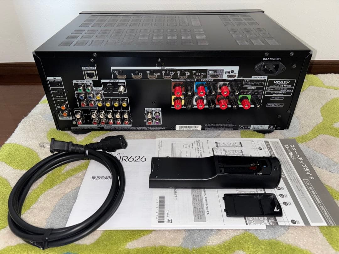 実働品7.1chTX-NR626Wi-Fi&Bluetooth内蔵／ハイレゾ対応