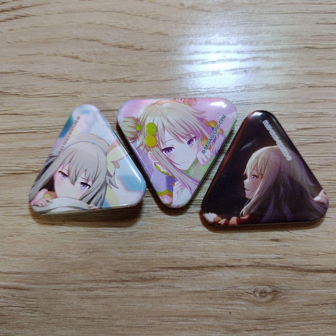 プロセカ 草薙寧々 ミニ三角缶バッジ✕3 - メルカリ