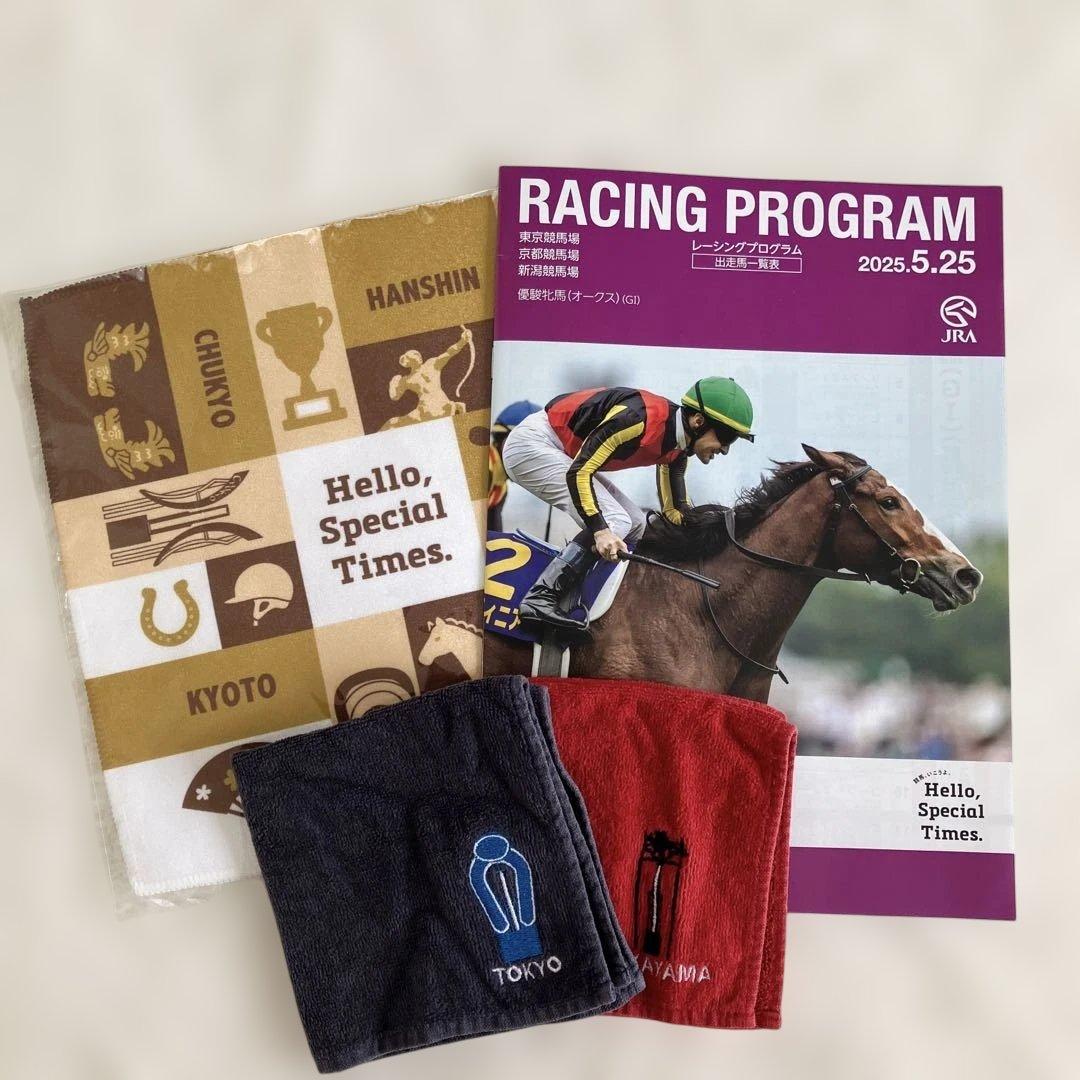 JRA ウェルカムチャンス 東京競馬場 中山 タオル ノベルティなど 計10