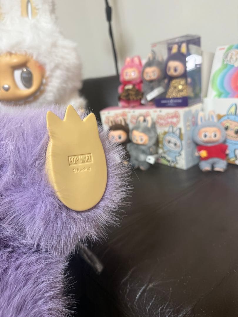 超特大60cmジモモ 羽付きラベンダーエンジェル スペシャルオーダー 紫天使